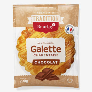 La Galette Charentaise au chocolat de la Pâtisserie Beurlay.