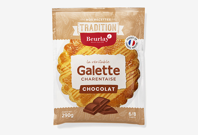 La Galette Charentaise au Chocolat de la Pâtisserie Beurlay
