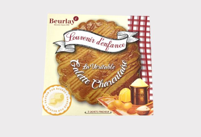 Le coffret Petite Angélique de galette Charentaise Pur Beurre de la Pâtisserie Beurlay