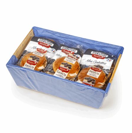 Corbeille panachée de sachets 250g + 3 indiv. pruneau